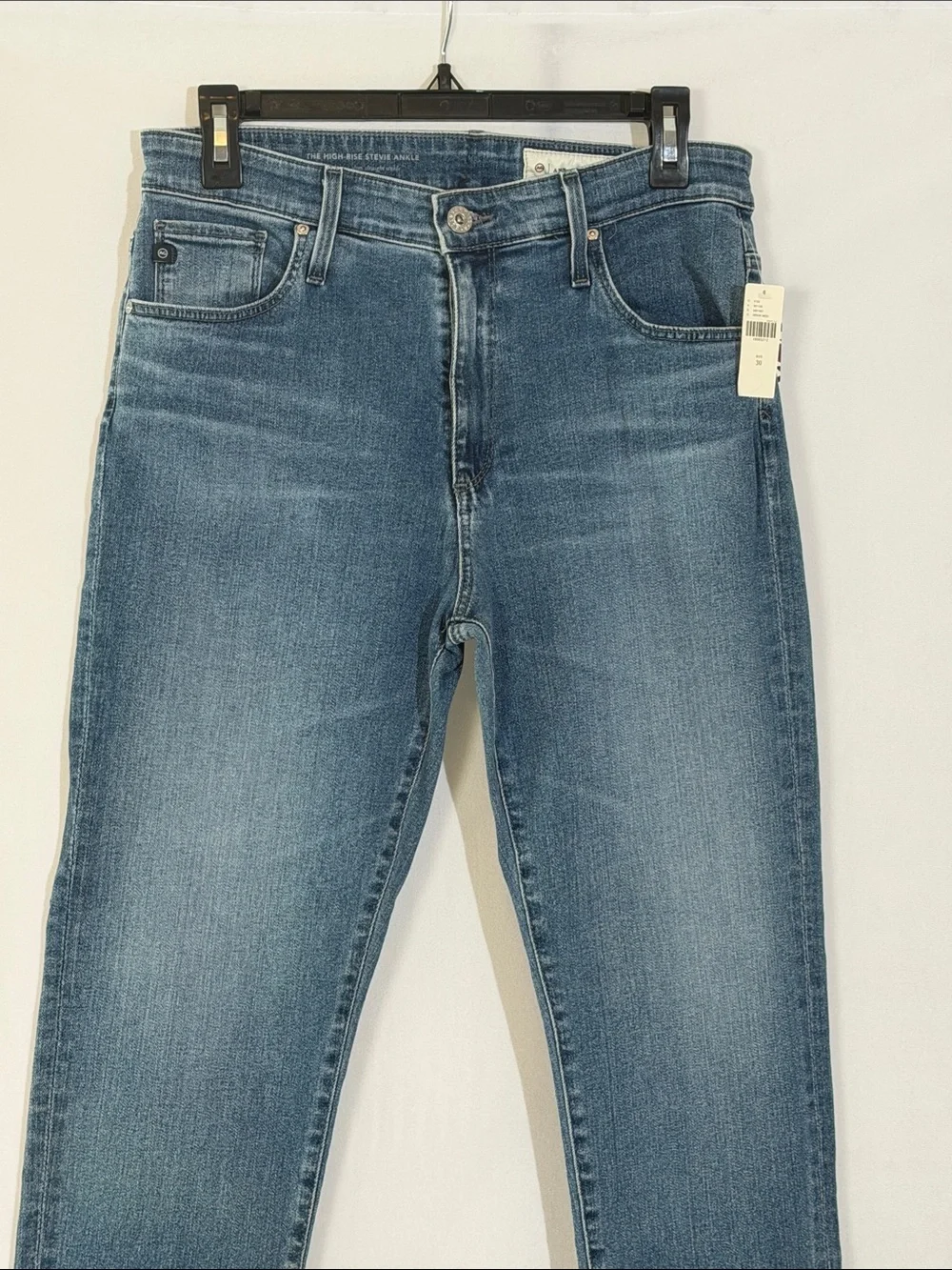 NWT Anthropologie AG Jeans Size 30 High Rise Stevie Ankle - Picture 2 of 10